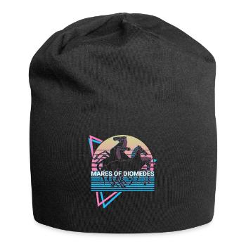 Stuten des Diomedes Mythische Kreatur Altgriechisc - Jersey-Beanie - Schwarz - Vorne