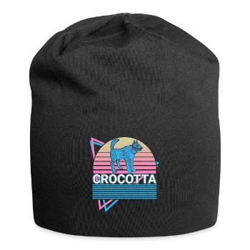 Crocotta Cynolycus créature mythique mythologie grecque - Bonnet en jersey - noir - Devant
