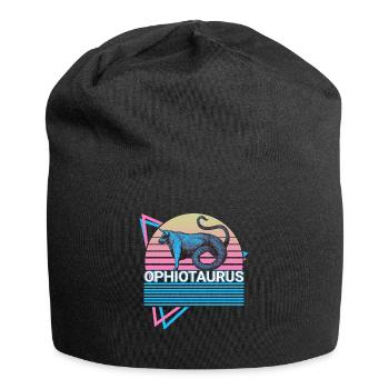 Ophiotaurus Fabelwesen Antike griechische Mytholog - Jersey-Beanie - Schwarz - Vorne