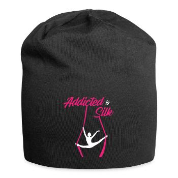 Air winner. Air silk - Jersey Beanie - black - Front