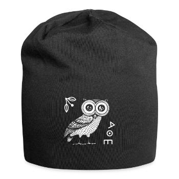 Owl of Athena, Greek mythology - Jersey Beanie - black - Front