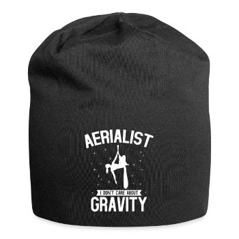Air winner. Air silk - Jersey Beanie - black - Front