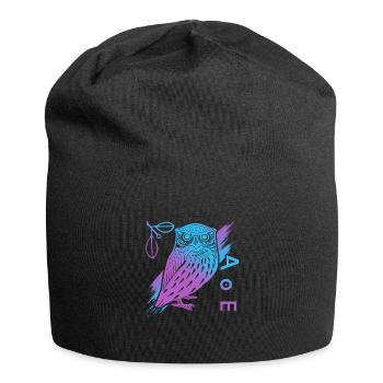 Owl of Athena, Greek mythology - Jersey Beanie - black - Front
