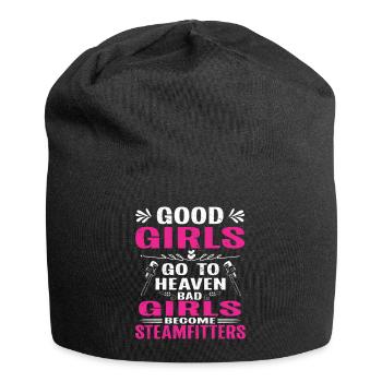 Steam Fitter Steam Technician Steamfitter Funny - Jersey Beanie - black - Front