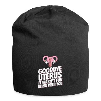 Hysterectomy Hysterectomy - Jersey Beanie - black - Front