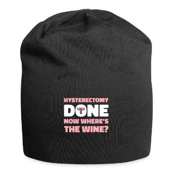 Hysterektomie Komisch - Jersey-Beanie - Schwarz - Vorne