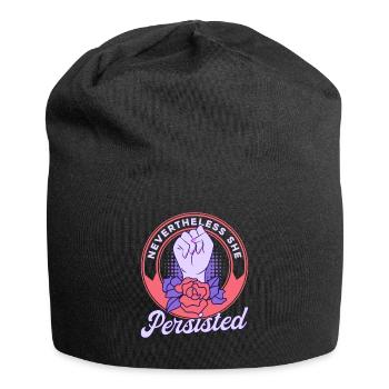 Droits des femmes Autonomisation féministe - Bonnet en jersey - noir - Devant