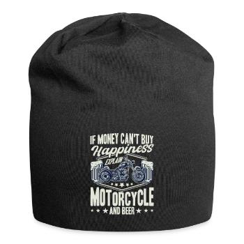 Chopper Motorcycle Motorcycle Biker Gift - Jersey Beanie - black - Front