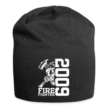 17E ANNIVERSAIRE BRIGADE DES POMPIERS EN 2009 - Bonnet en jersey - noir - Devant