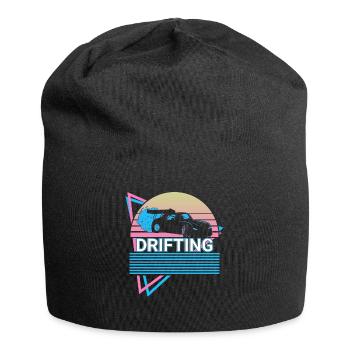 Drifting Retro Drift Auto Tuning - Jersey Beanie - black - Front