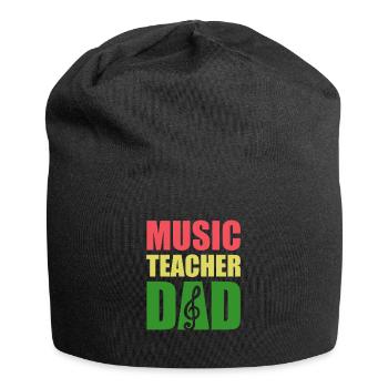 Professeur de musique Professeur de musique Professeur de musique - Bonnet en jersey - noir - Devant