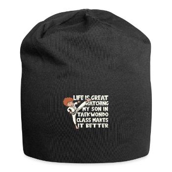 Taekwondo Mama Taekwondo Mama - Jersey Beanie - black - Front