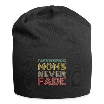 Taekwondo Taekwondo-Mama - Jersey-Beanie - Schwarz - Vorne