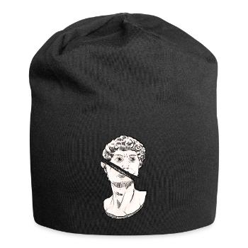 Art Academia Aesthetic David Statue Greek Statue - Jersey Beanie - black - Front