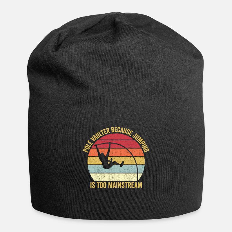 Fun Pole Vault Pole Vault - Jersey Beanie - black