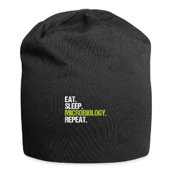 Microbiology Microbiologist Biology Biologist - Jersey Beanie - black - Front
