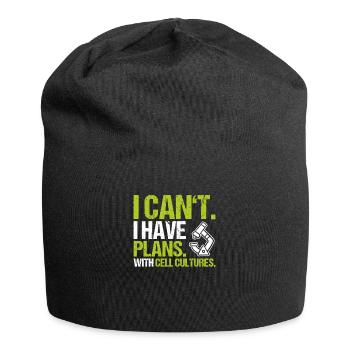 Microbiology Microbiologist Biology Biologist - Jersey Beanie - black - Front