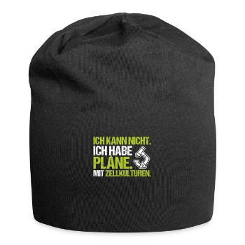 Mikrobiologie Mikrobiologe Biologie Biologe - Jersey-Beanie - Schwarz - Vorne