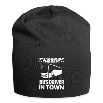 Bus Bus Driver - Jersey Beanie - black - Front