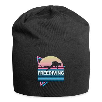 Freediving Freediver Retro - Jersey Beanie - black - Front