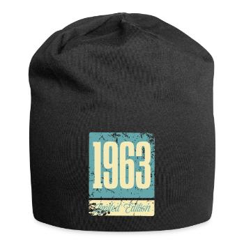 1963 Born Birthday Year of birth - Jersey Beanie - black - Front