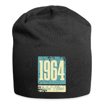 1964 Anniversaire de naissance Année de naissance - Bonnet en jersey - noir - Devant