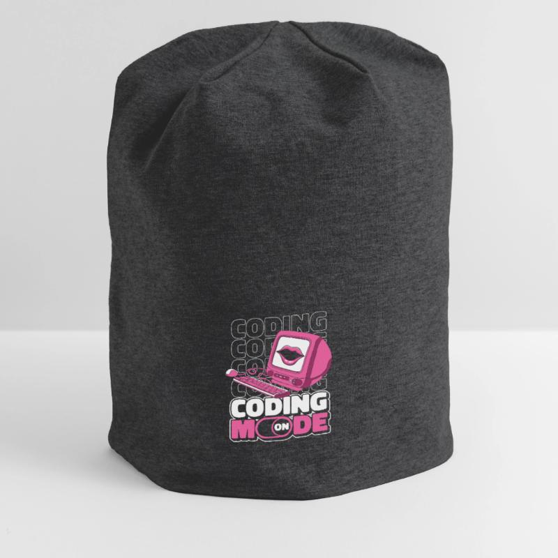 Entwickler Coder Programmierer Modus An Jersey-Beanie