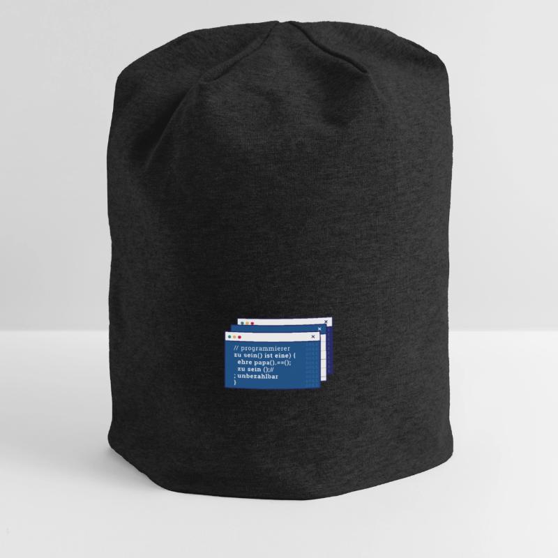 Developer Coder Programmer Father Jersey Beanie