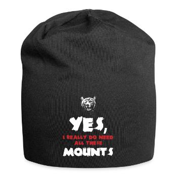 Taxidermie, Taxidermist, Erhaltung Von Tieren - Jersey-Beanie - Schwarz - Vorne