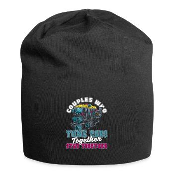 Paire de tuner de tuner de tournevis - Bonnet en jersey - noir - Devant