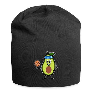 Basketball Basketball Player Avocado - Jersey Beanie - black - Front