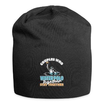 Couple water-polo water-polo - Bonnet en jersey - noir - Devant