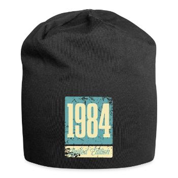 1984 Anniversaire de naissance Année de naissance - Bonnet en jersey - noir - Devant
