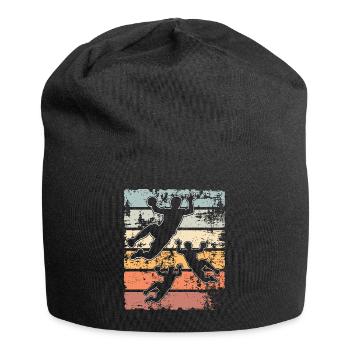 Handball Handballer - Jersey-Beanie - Schwarz - Vorne