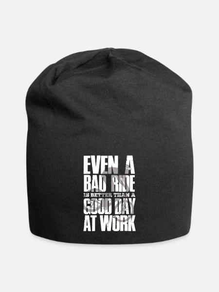 MTB, Mountainbike - Jersey-Beanie - Schwarz