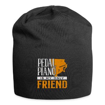 Pianiste, professeur de piano, pianiste, - Bonnet en jersey - noir - Devant