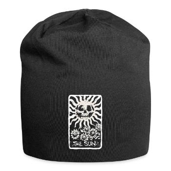 The Sun Skeleton Skull Tarot Card - Jersey-Beanie - Schwarz - Vorne