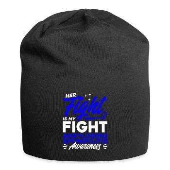 Spondylarthrite ankylosante Survie Spondylarthrite - Bonnet en jersey - noir - Devant