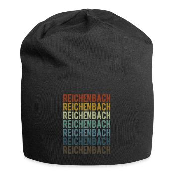 Reichenbach Stadt Retro Vintage - Jersey-Beanie - Schwarz - Vorne