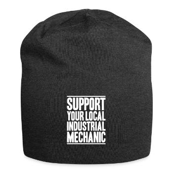 Industriemechaniker Industrial Mechanic - Jersey-Beanie - Anthrazit - Vorne