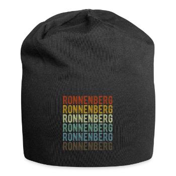 Ronnenberg City Rétro Vintage - Bonnet en jersey - noir - Devant