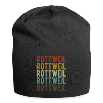 Rottweil City Retro Vintage - Jersey Beanie - black - Front
