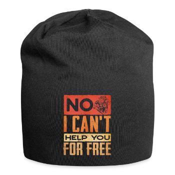 Automechaniker, Mechaniker, Automechaniker - Jersey-Beanie - Schwarz - Vorne