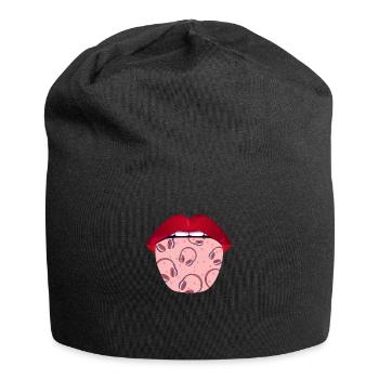 Sound Engineer Sound Engineer Tongue - Jersey Beanie - black - Front
