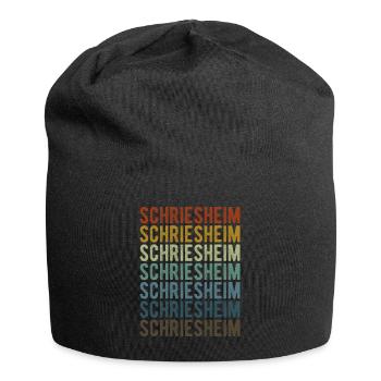 Schriesheim City Retro Vintage - Jersey Beanie - black - Front