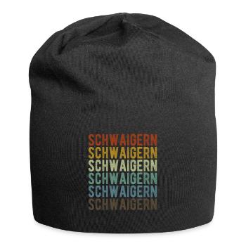 Schwaigern Stadt Retro Vintage - Jersey Beanie - black - Front