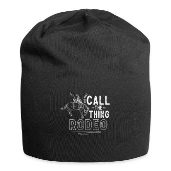 Rodeo, Western Riding - Jersey Beanie - black - Front