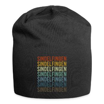 Sindelfingen Stadt Retro Vintage - Jersey-Beanie - Schwarz - Vorne