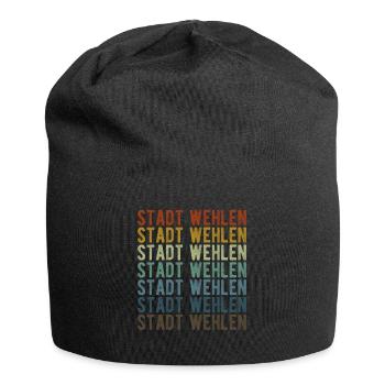 City of Wehlen City Retro Vintage - Jersey Beanie - black - Front
