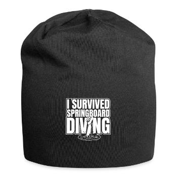 Plongeurs survivants - Bonnet en jersey - noir - Devant